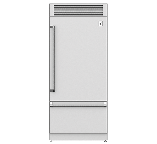 36" Pro Style Bottom Mount, Top Compressor Refrigerator