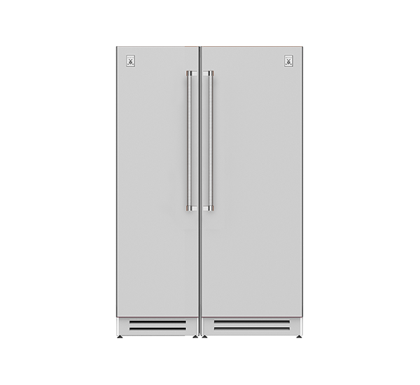 54" Column Freezer (L)<br> and Refrigerator (R)<br>Ensemble Refrigeration Suite<sup>™</sup><br> 