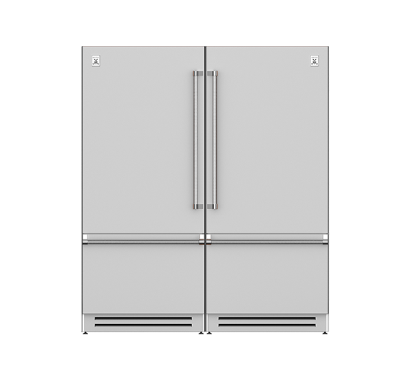 72" Bottom Mount<br>Refrigerator and Freezer<br>Ensemble Refrigeration Suite<sup>™</sup><br> 