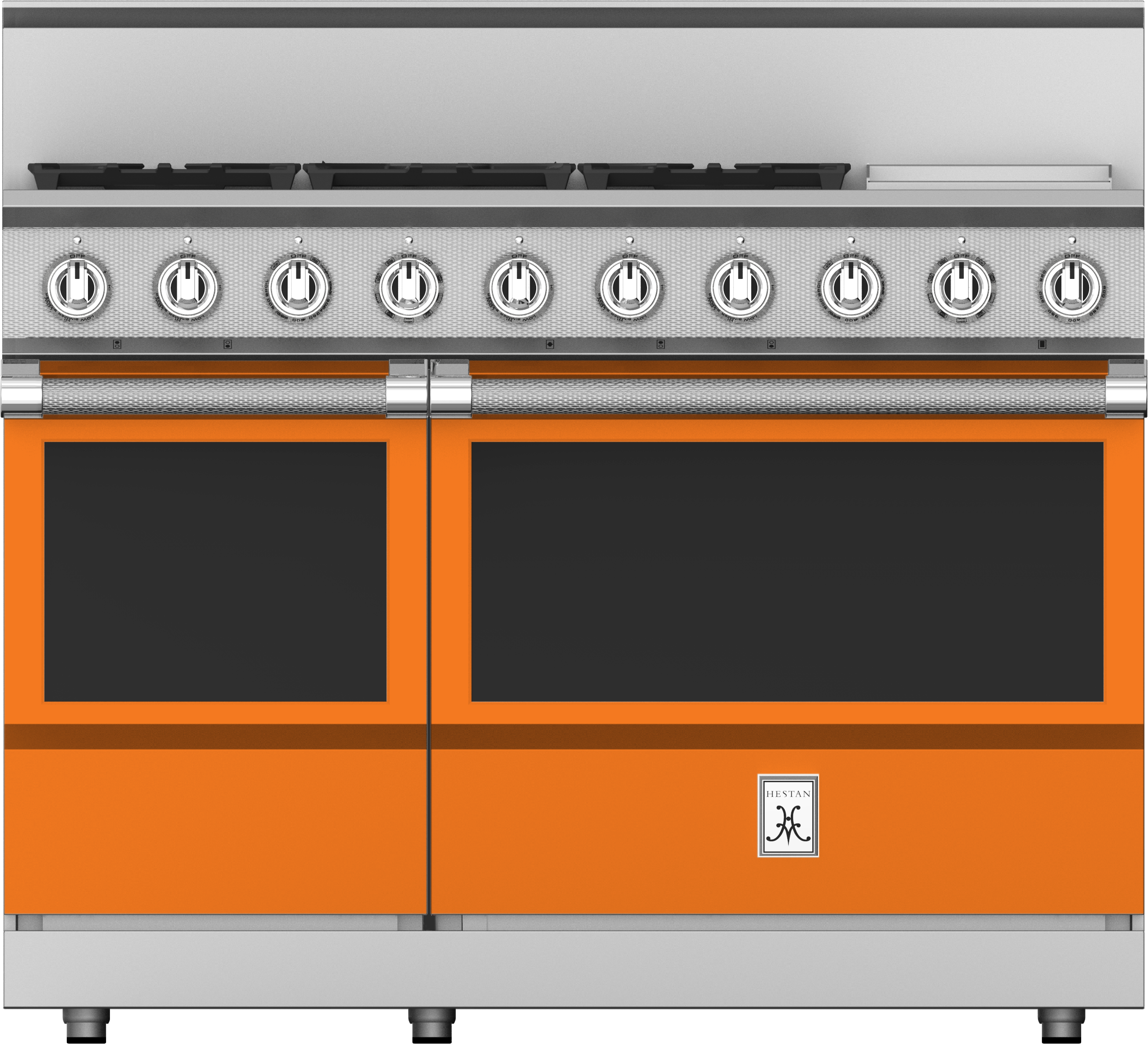 Hestan 963962 4 piece Citra Orange Kitchen Appliances Package