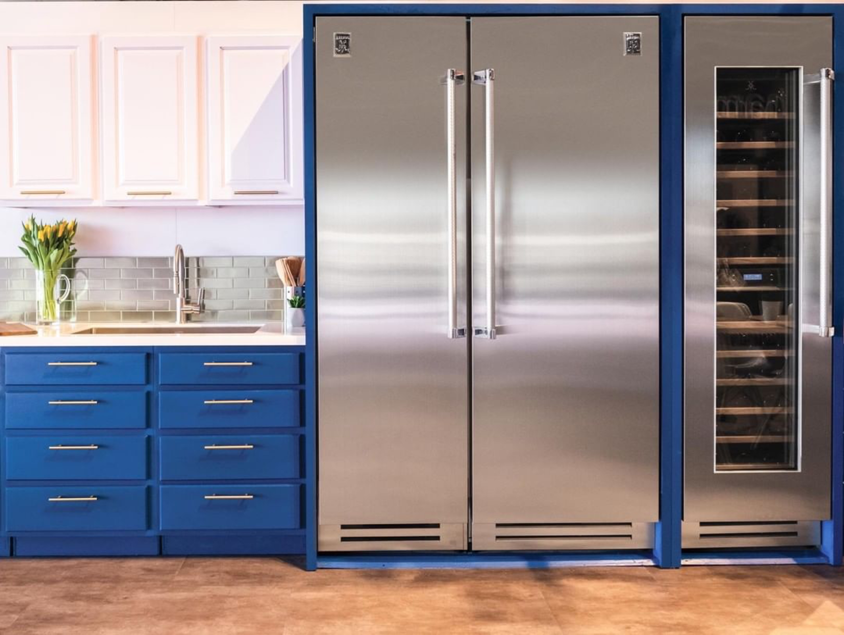 54 Inch Column Freezer & Refrigerator Hestan